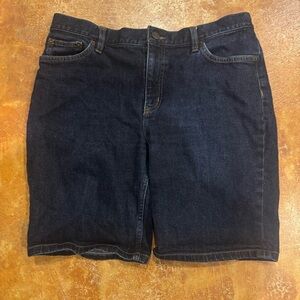 LAUREN JEANS CO LRL Ralph Lauren Jean Classic Bermuda Shorts Size 10 vtg